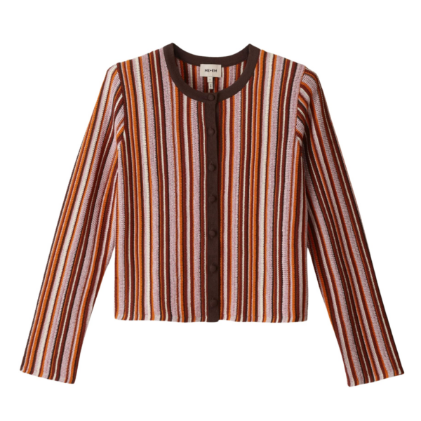 ME+EM Stripe Cardigan