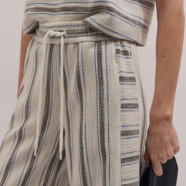 Textured Jersey - Pants - Intelligent British Fashion at Coveti