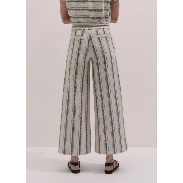 Me and Em Stripe Crop Track Pant
Textured Jersey, view 3