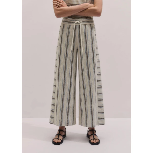 Me and Em Stripe Crop Track Pant
Textured Jersey, view 4