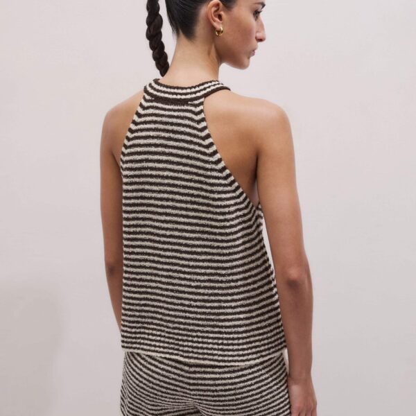 ME+EM Stripe Halterneck Tank