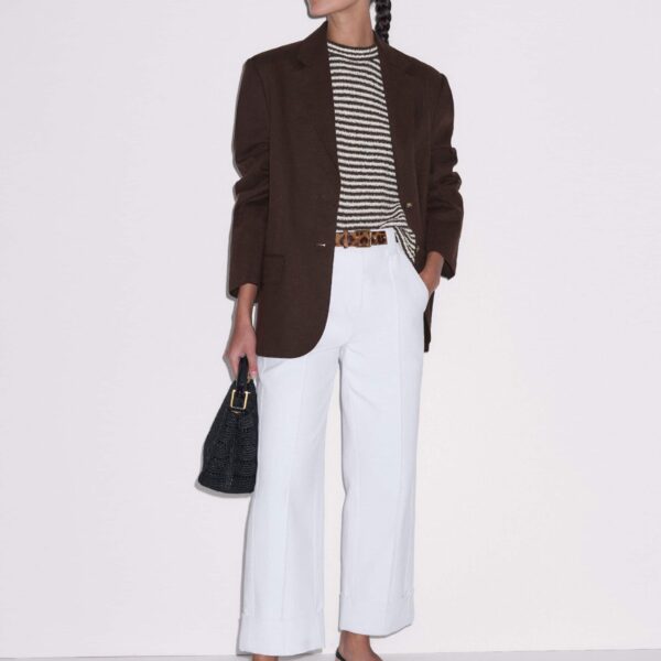 Textured Cotton - Tops - Intelligent British Fashion at Coveti