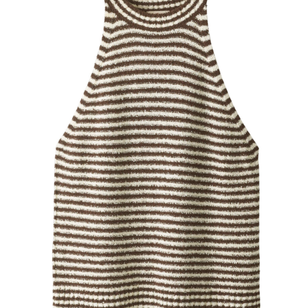 ME+EM Stripe Halterneck Tank
