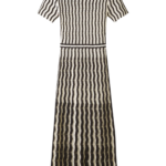 ME+EM Stripe Knit Maxi Dress