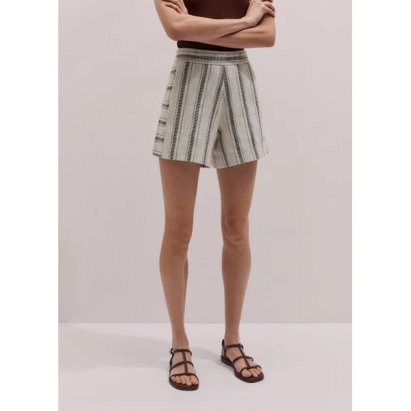 Me and Em Stripe Short
Textured Jersey Top, view 5