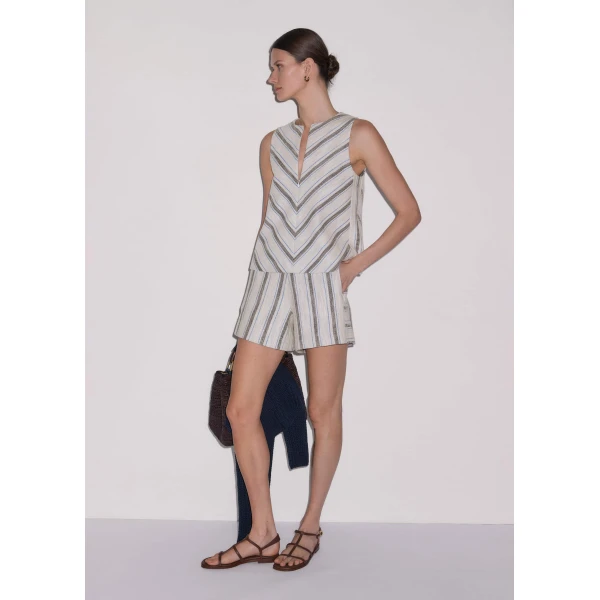 Me and Em Stripe Swing Top
Textured Jersey Top, view 2
