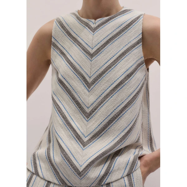 Me and Em Stripe Swing Top
Textured Jersey Top, view 5