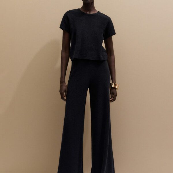 Bouclé Jersey - Pants - Intelligent British Fashion at Coveti