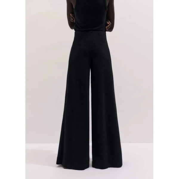 Me and Em Textured Palazzo Pant
Bouclé Jersey, view 3