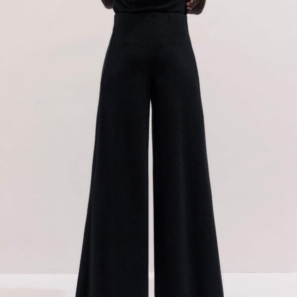 ME+EM Textured Palazzo Pant