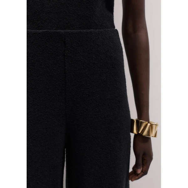 Me and Em Textured Palazzo Pant
Bouclé Jersey, view 4
