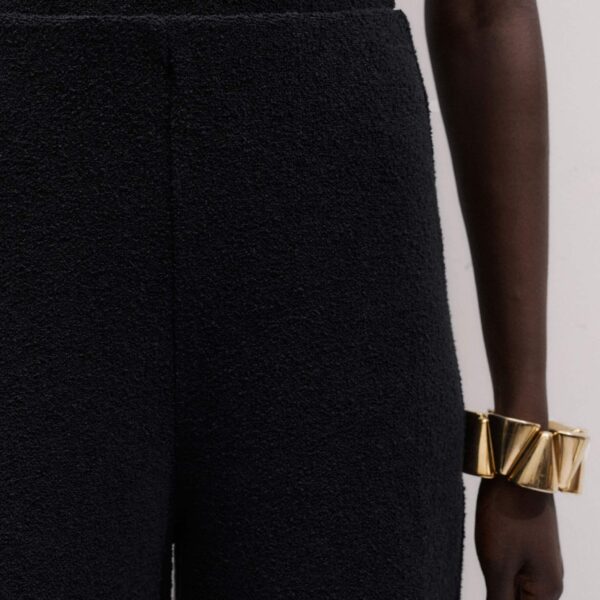Bouclé Jersey - Pants - Intelligent British Fashion at Coveti