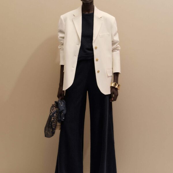 ME+EM Textured Palazzo Pant