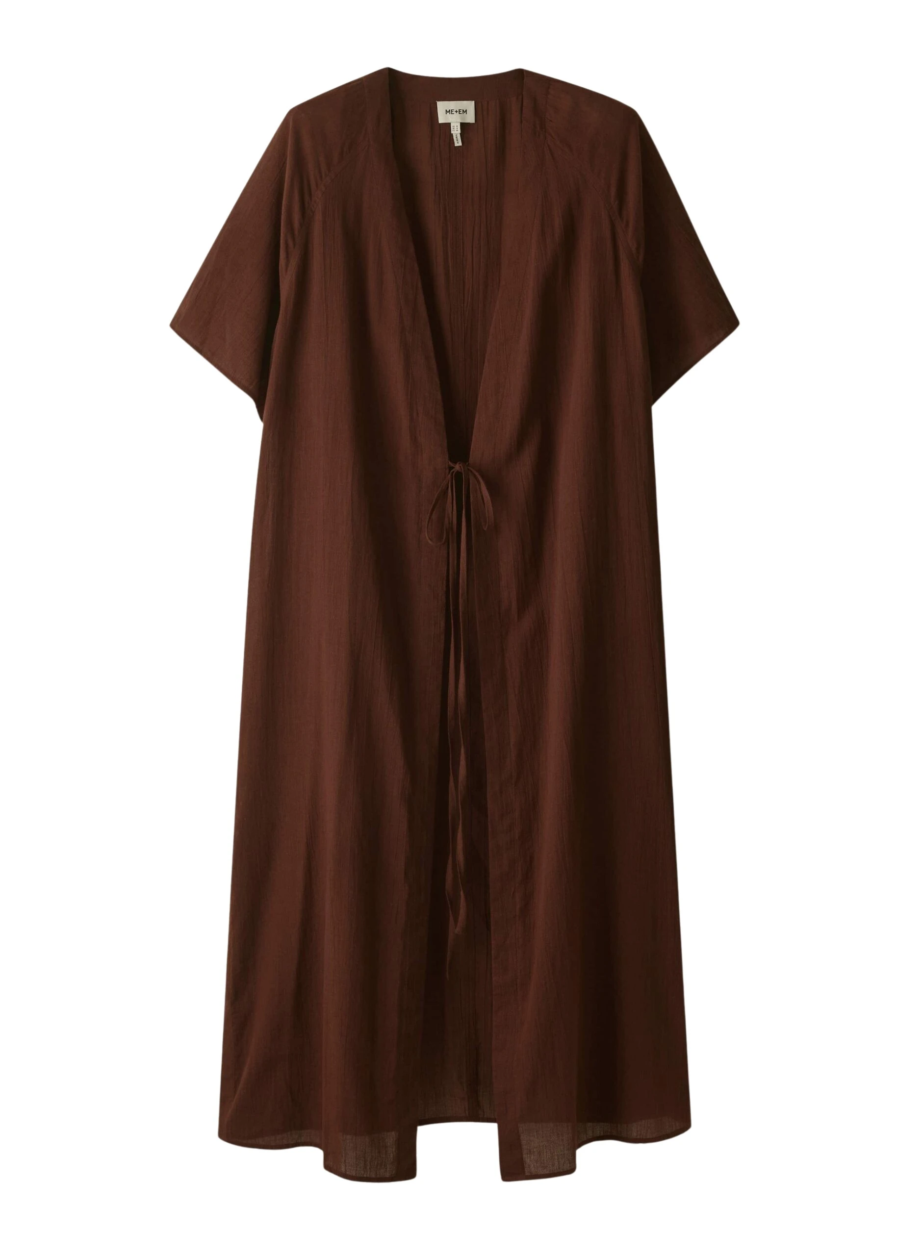 ME+EM Tie Front Maxi Cover Up