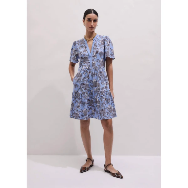 Me and Em Tiered Short Dress
Slub Jersey, view 5