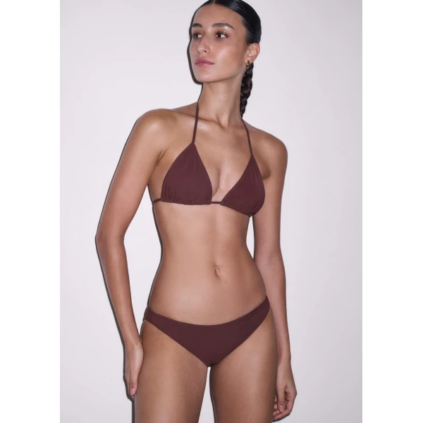 Me and Em Triangle Bikini Top
Soft Sculpt Stretch, view 4