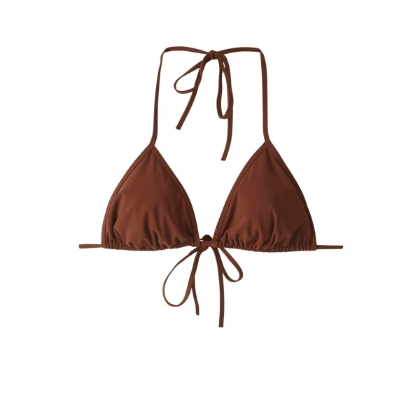 ME+EM Triangle Bikini Top