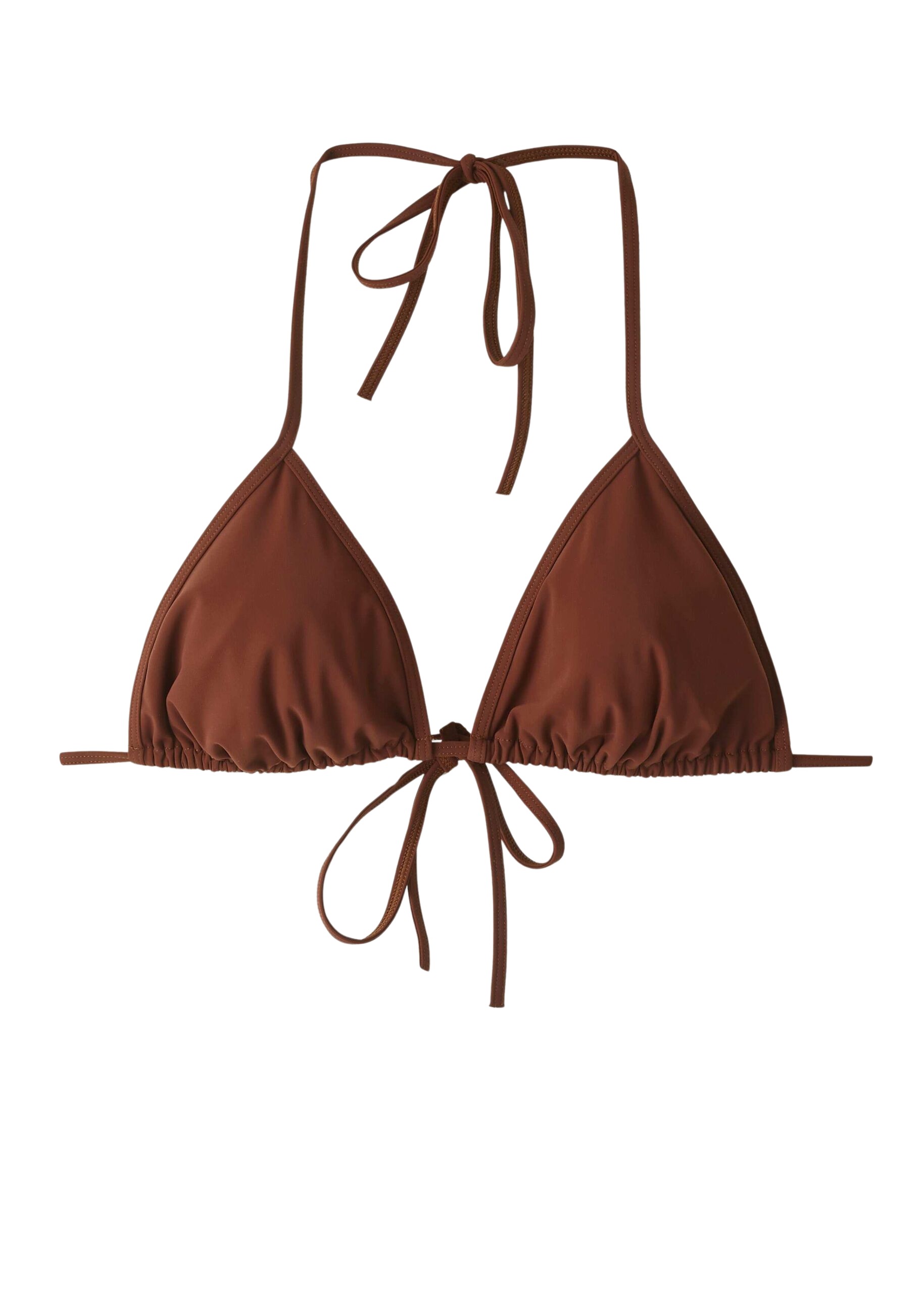Me and Em Triangle Bikini Top
Soft Sculpt Stretch