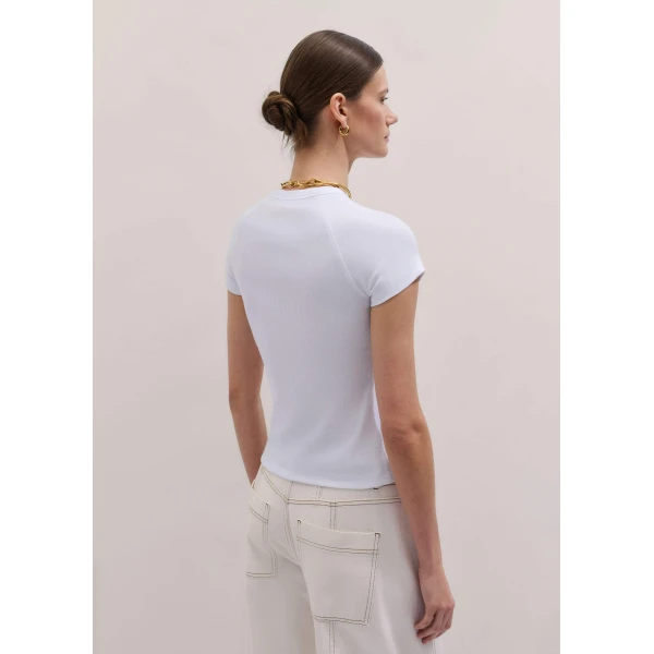 Me and Em Ultimate Raglan Tee
Cotton Rib Top, view 3