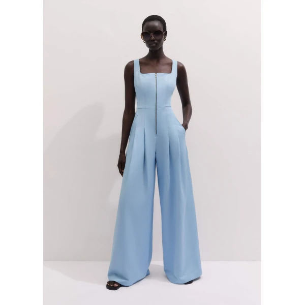 Me and Em Wide-Leg Jumpsuit
Italian Linen Blend, view 2