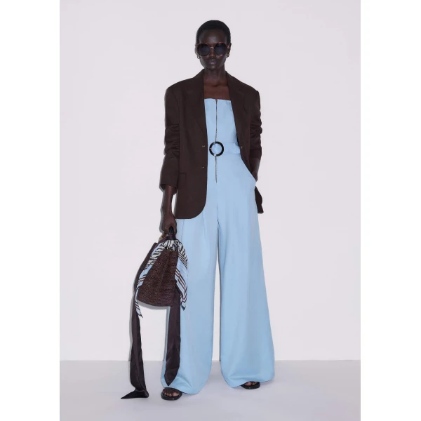 Me and Em Wide-Leg Jumpsuit
Italian Linen Blend, view 4