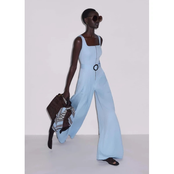 Me and Em Wide-Leg Jumpsuit
Italian Linen Blend, view 6