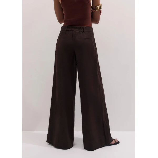 Me and Em Wide-Leg Pant
Crease-Less Linen, view 2