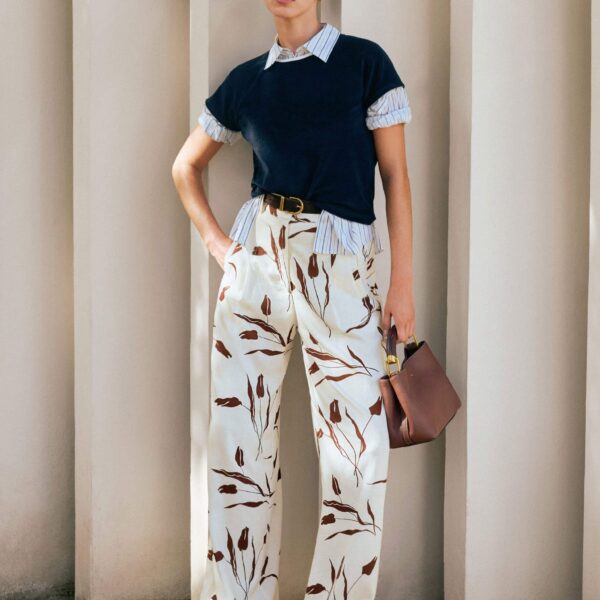 Crease-Less Linen - Pants - Intelligent British Fashion at Coveti