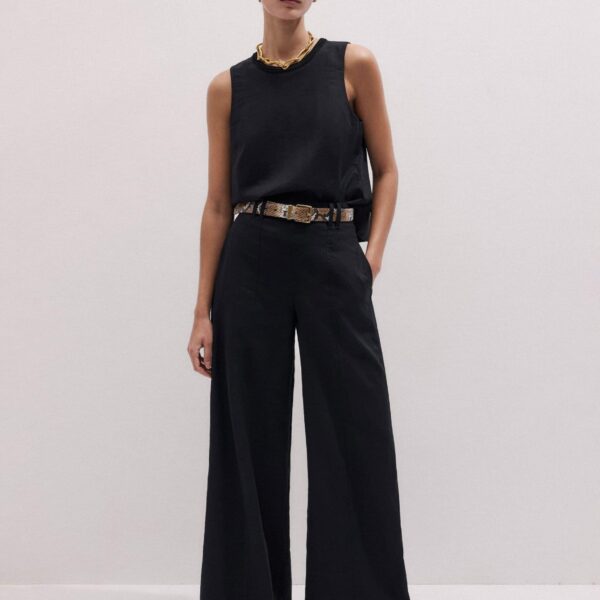 Crease-Less Linen - Pants - Intelligent British Fashion at Coveti