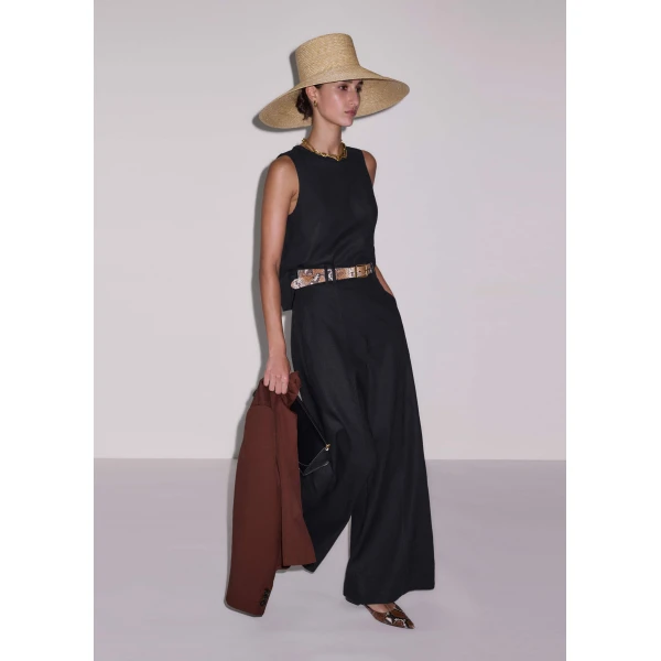 Me and Em Wide-Leg Pant
Crease-Less Linen, view 4