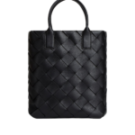 Khaite Maxi Intreccio Tote in Black/swimming pool - Multicolour Totes & Top-Handle Bags - The Lotus Tote Bag - Shop at Coveti