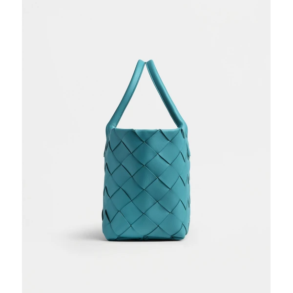 Khaite Maxi Intreccio Tote in Linoleum/plaster - Multicolour Totes & Top-Handle Bags - The Lotus Tote Bag - Shop at Coveti