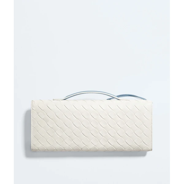 Khaite Women's Andiamo Clutch in Mineral/alabaster - Multicolour Clutch Bags - The Lotus Tote Bag - Shop at Coveti