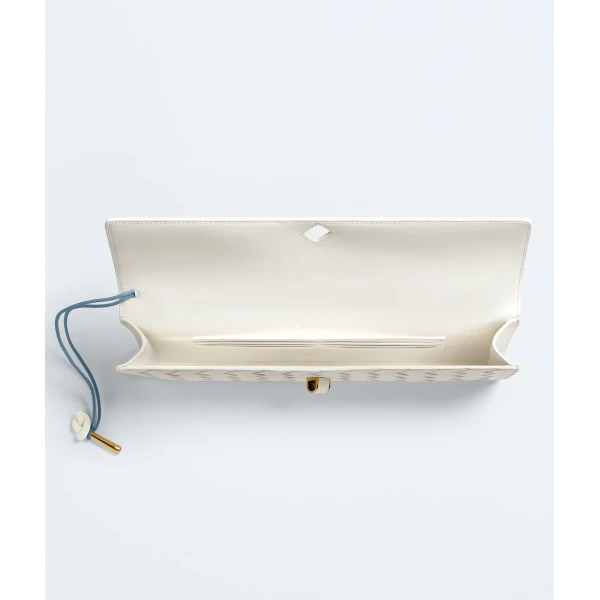 Khaite Women's Andiamo Clutch in Mineral/alabaster - Multicolour Clutch Bags - The Lotus Tote Bag - Shop at Coveti