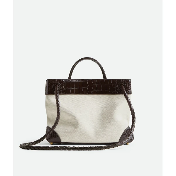 Khaite Women's Andiamo in Natural/fondant - Multicolour Totes & Top-Handle Bags - The Lotus Tote Bag - Shop at Coveti