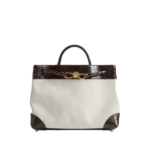Khaite Women's Andiamo in Natural/fondant - Multicolour Totes & Top-Handle Bags - The Lotus Tote Bag - Shop at Coveti
