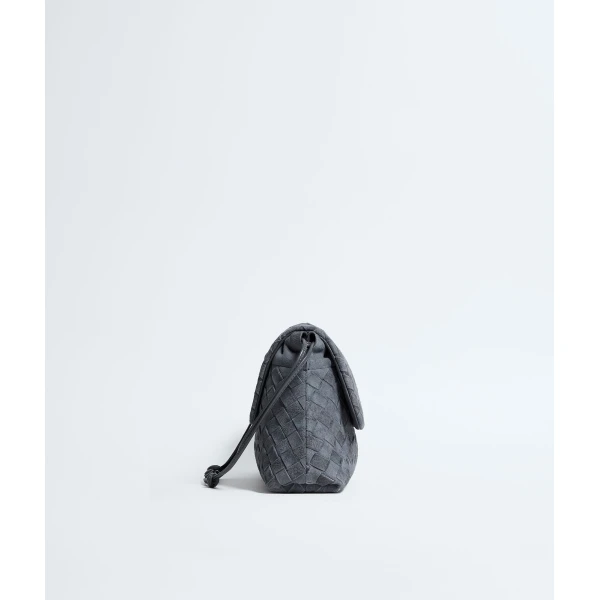 Khaite Women's Giorno in Cloudy indigo/gravel - Multicolour Shoulder & Crossbody Bags - The Lotus Tote Bag - Shop at Coveti