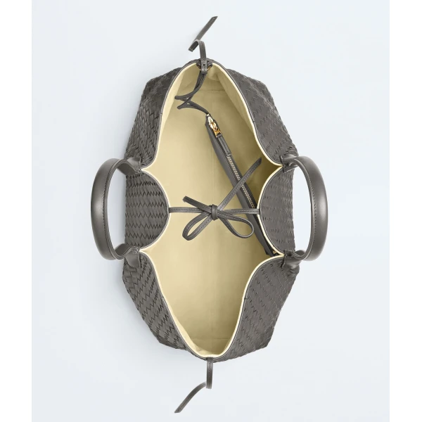 Khaite Women's Large Pinacoteca in Basalt/sour - Multicolour Totes & Top-Handle Bags - The Lotus Tote Bag - Shop at Coveti