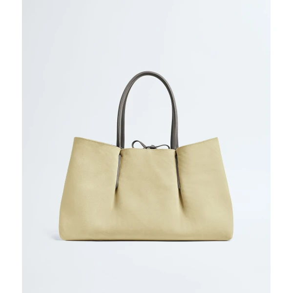 Khaite Women's Large Pinacoteca in Basalt/sour - Multicolour Totes & Top-Handle Bags - The Lotus Tote Bag - Shop at Coveti