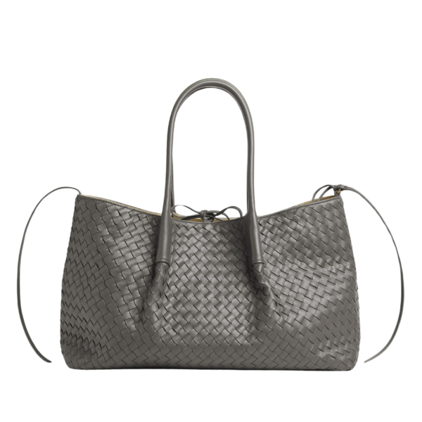 Khaite Women's Large Pinacoteca in Basalt/sour - Multicolour Totes & Top-Handle Bags - The Lotus Tote Bag - Shop at Coveti