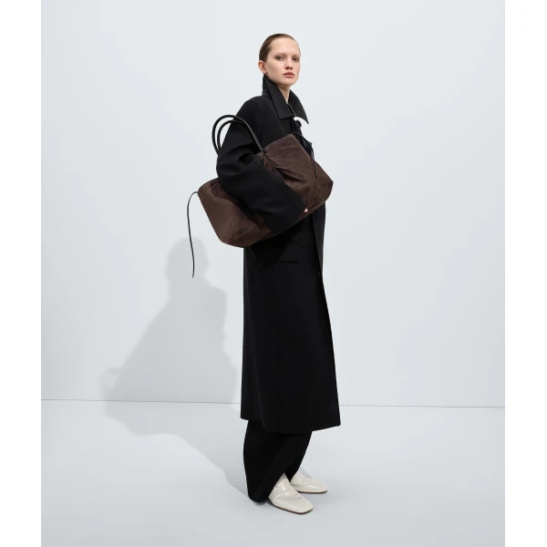 Khaite Women's Large Pinacoteca in Black/fondant - Multicolour Totes & Top-Handle Bags - The Lotus Tote Bag - Shop at Coveti