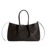 Multicolour-Womens-Large-Pinacoteca-in-Espressoecru-coveti12511_nobg Khaite Women's Large Pinacoteca in Espresso/ecru - Multicolour Totes & Top-Handle Bags - The Lotus Tote Bag - Shop at Coveti