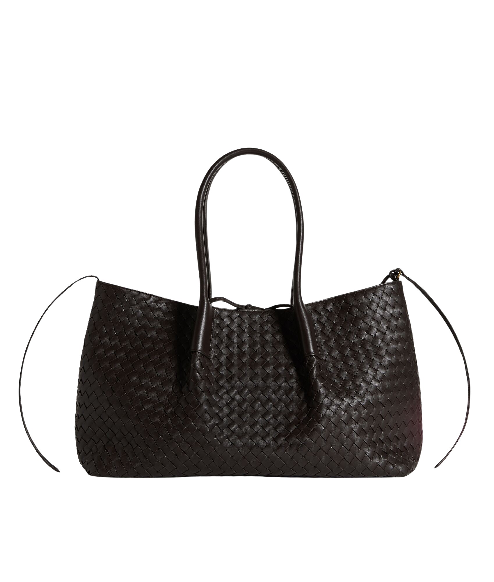 Multicolour-Womens-Large-Pinacoteca-in-Espressoecru-coveti12511_nobg Khaite Women's Large Pinacoteca in Espresso/ecru - Multicolour Totes & Top-Handle Bags - The Lotus Tote Bag - Shop at Coveti