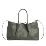 Khaite Women's Large Pinacoteca in Pickle/sea salt - Multicolour Totes & Top-Handle Bags - The Lotus Tote Bag - Shop at Coveti