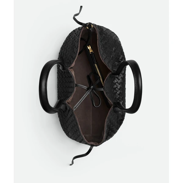 Khaite Women's Pinacoteca in Black/fondant - Multicolour Totes & Top-Handle Bags - The Lotus Tote Bag - Shop at Coveti