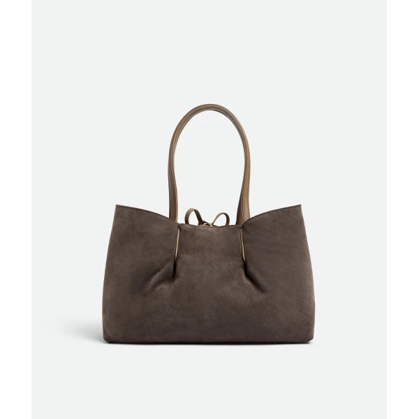 Khaite Women's Pinacoteca in Pinecone/fondant - Multicolour Totes & Top-Handle Bags - The Lotus Tote Bag - Shop at Coveti