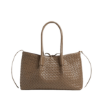 Khaite Women's Pinacoteca in Pinecone/fondant - Multicolour Totes & Top-Handle Bags - The Lotus Tote Bag - Shop at Coveti