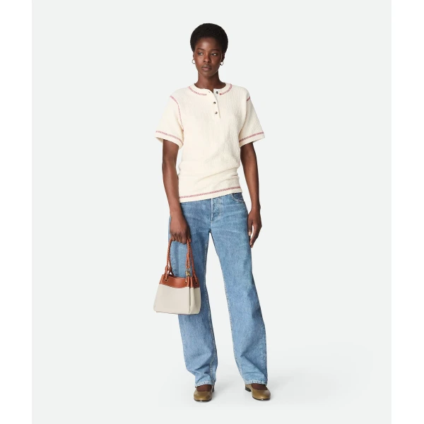 Khaite Women's Small Parachute in Natural / Lightwood - Multicolour Shoulder & Crossbody Bags - The Lotus Tote Bag - Shop at Coveti