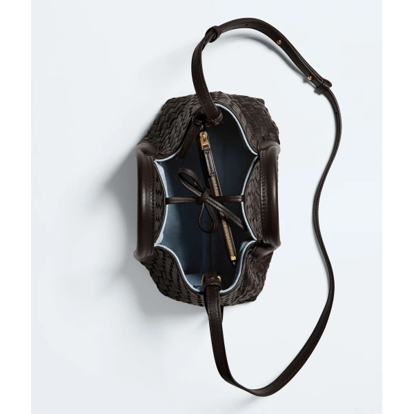 Khaite Women's Small Pinacoteca in Espresso/mineral - Multicolour Totes & Top-Handle Bags - The Lotus Tote Bag - Shop at Coveti