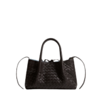 Khaite Women's Small Pinacoteca in Espresso/mineral - Multicolour Totes & Top-Handle Bags - The Lotus Tote Bag - Shop at Coveti